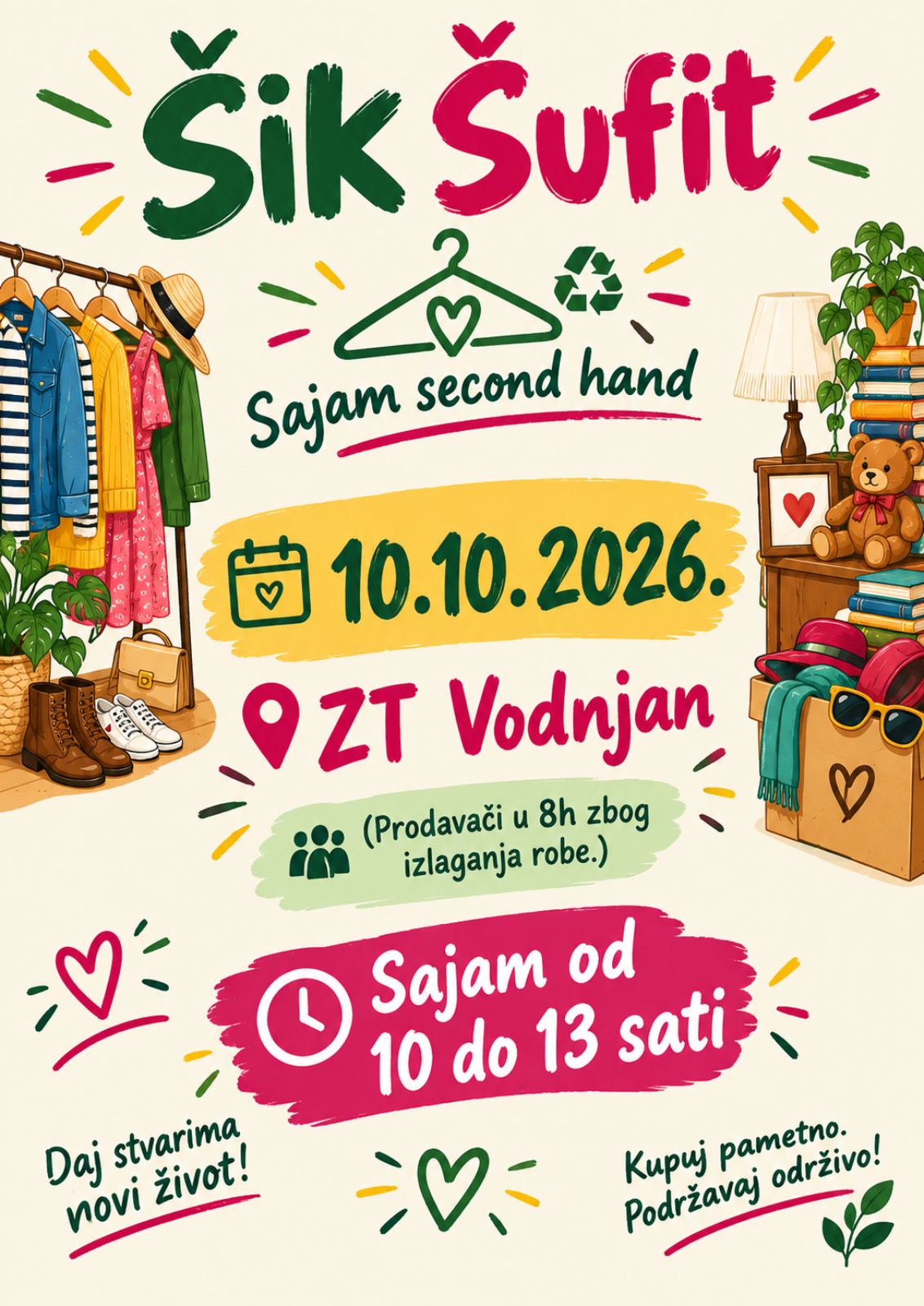 ŠIK ŠUFIT - second hand sajam