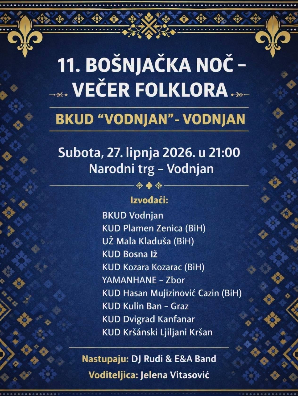 11. BOŠNJAČKA NOĆ