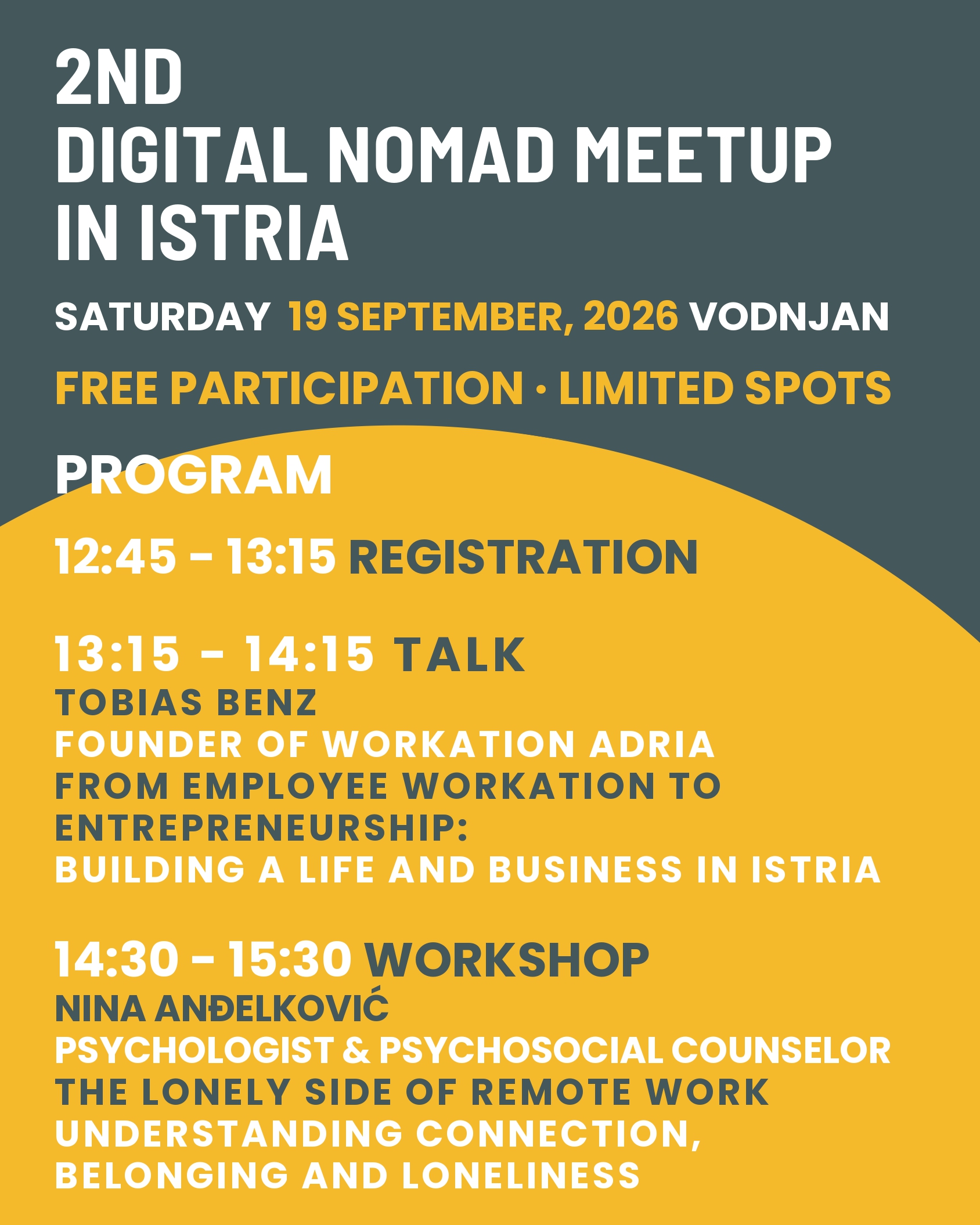 2nd Digital Nomad Meetup in Istria